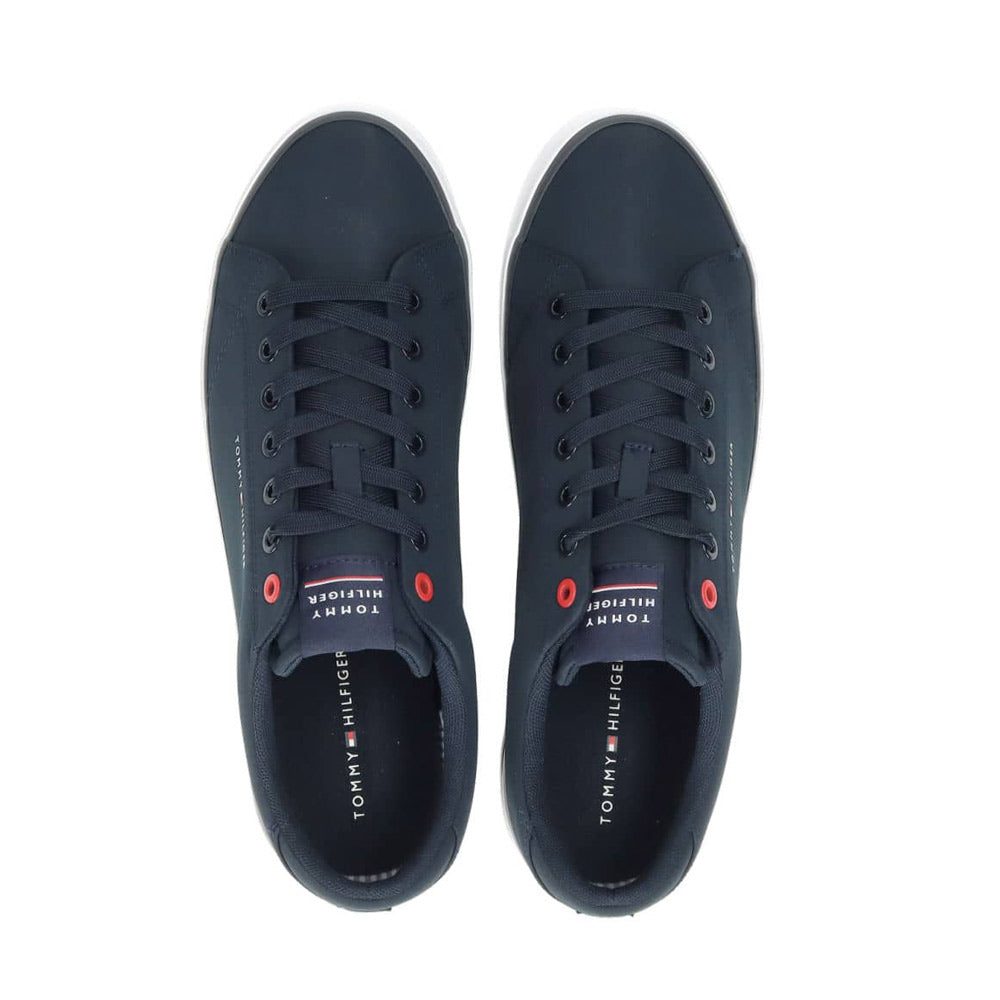 Core Low Stripes Sneaker- Navy