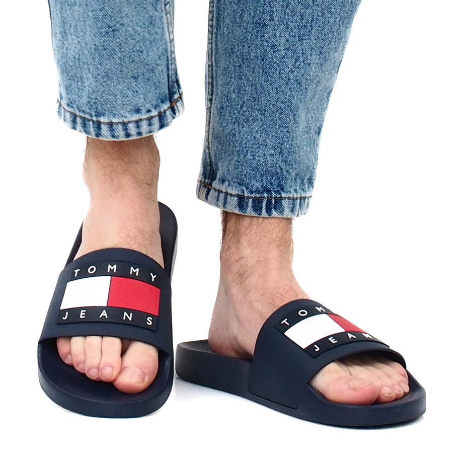 Essential Contoured Pool Slide - Navy