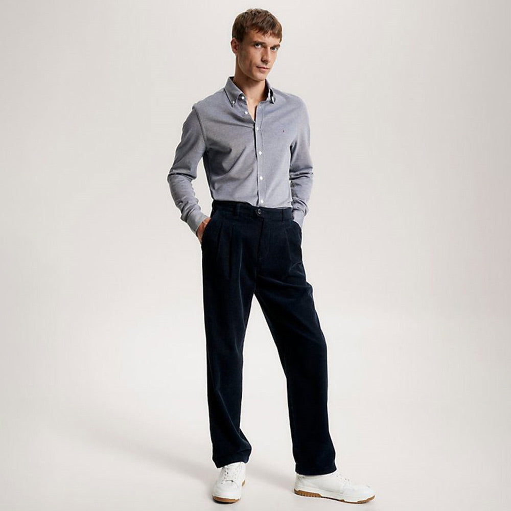 1985 Knitted Shirt - Navy