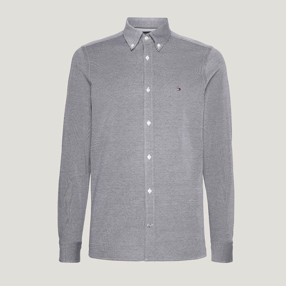 1985 Knitted Shirt - Navy