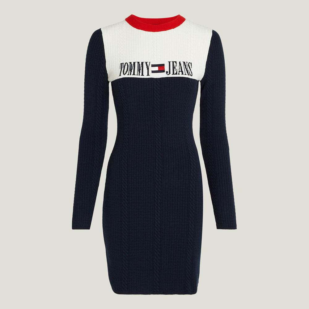 Archive Sweat Dress - Navy Multi