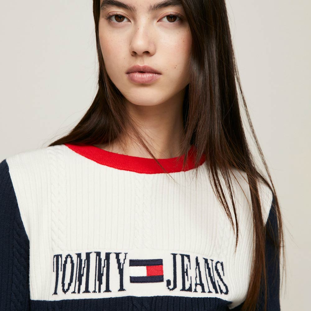 Archive Sweat Dress - Navy Multi