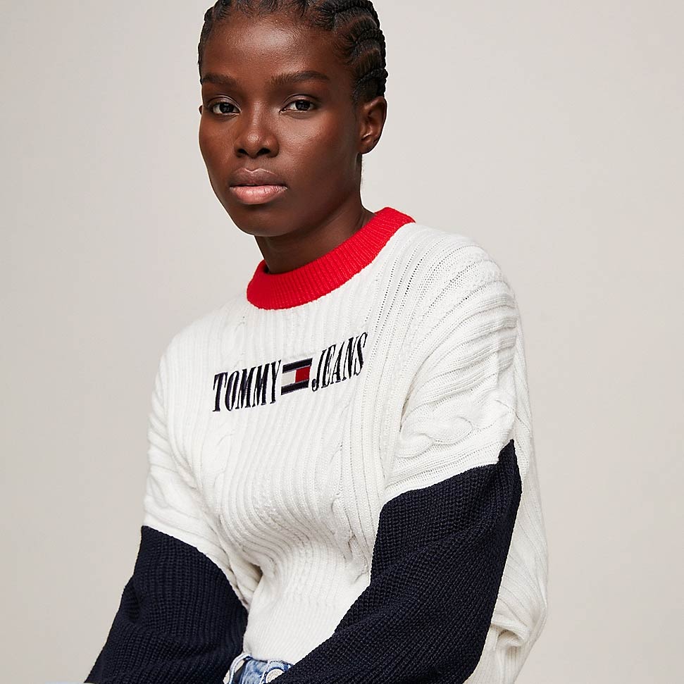 Archive Sweater - White Multi