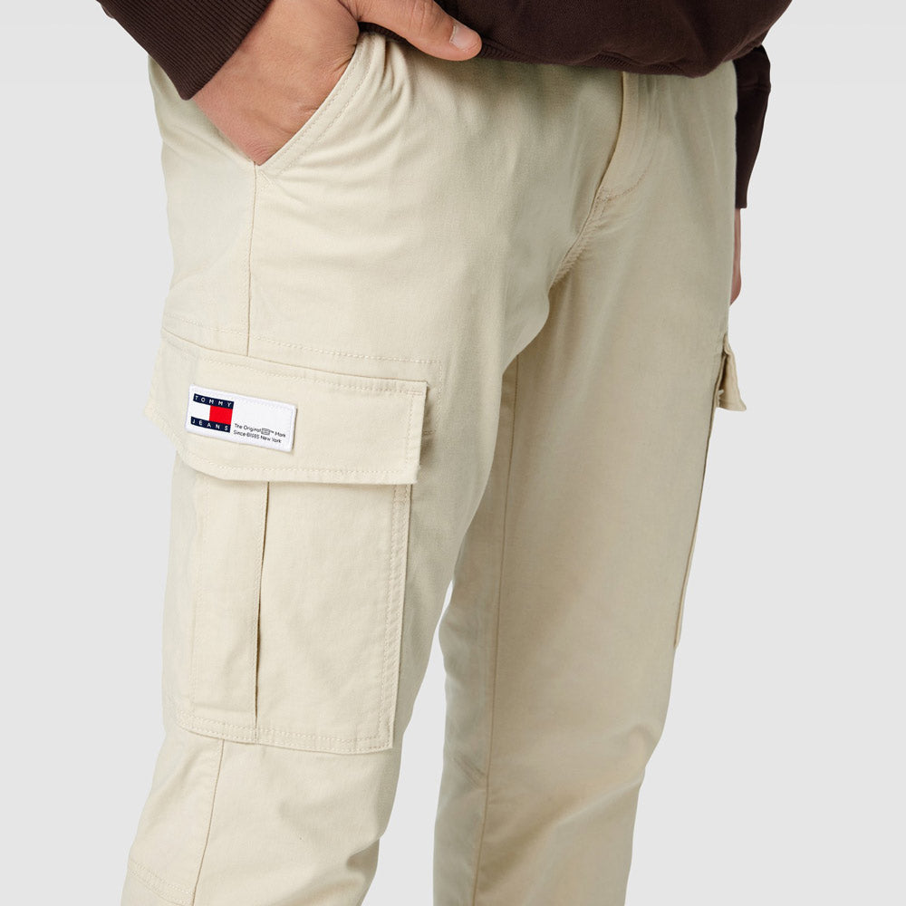 Austin Lightweight Cargo Pants - Cream