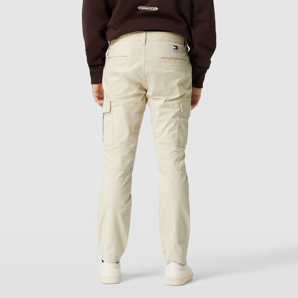 Austin Lightweight Cargo Pants - Cream