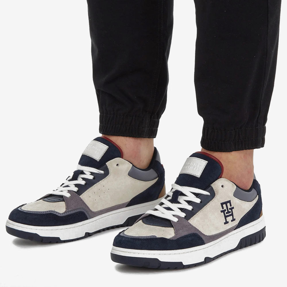Basket Better Suede Mix - Navy