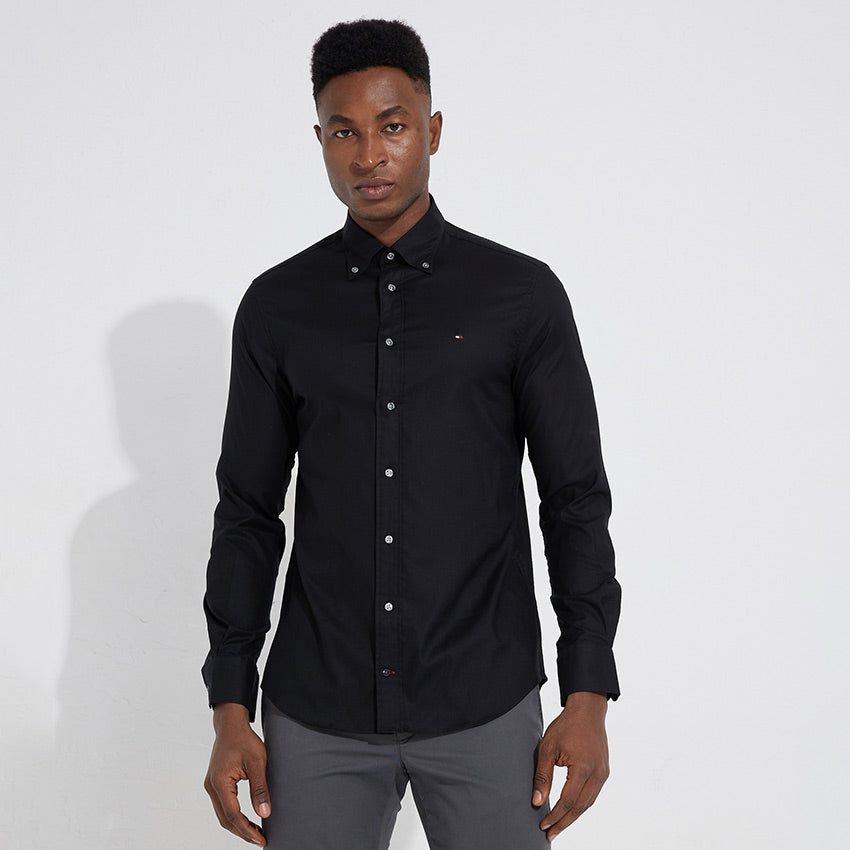 Flex Oxford Shirt - Black