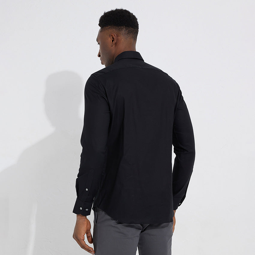 Flex Oxford Shirt - Black