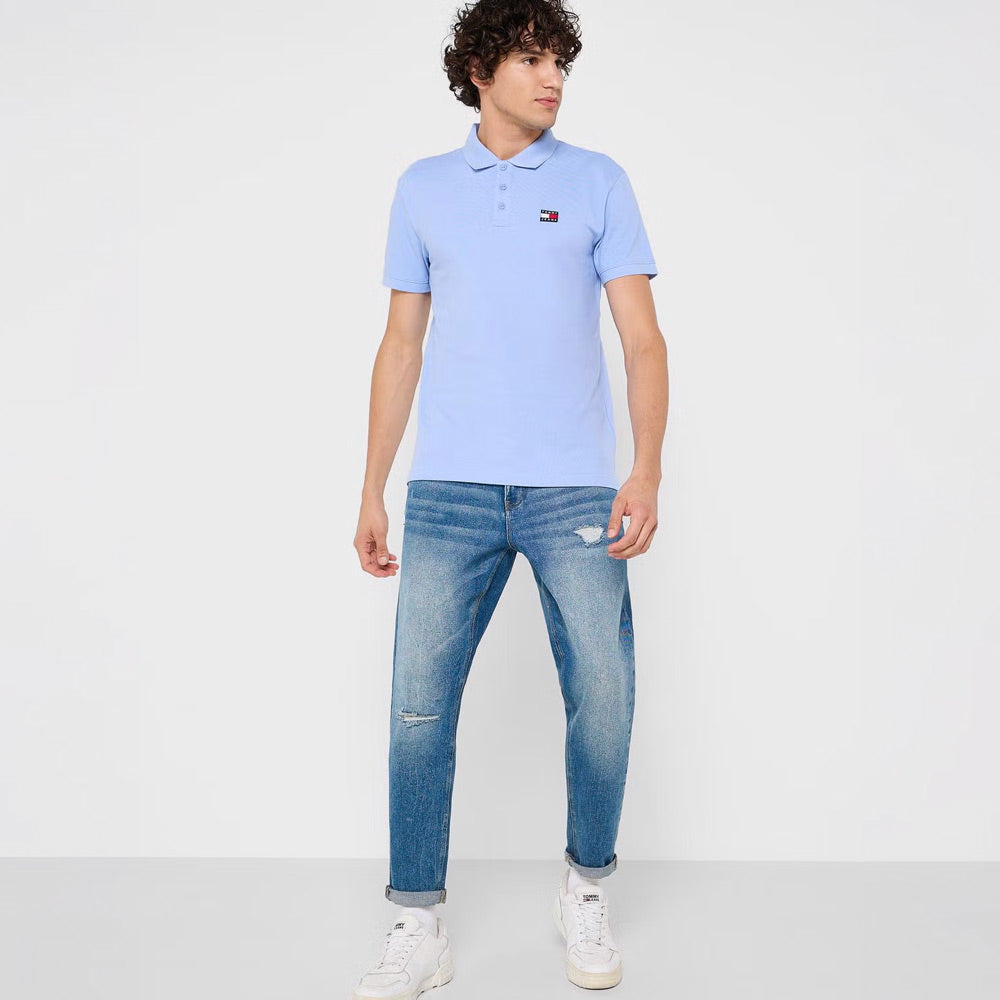 Badge Polo - Blue
