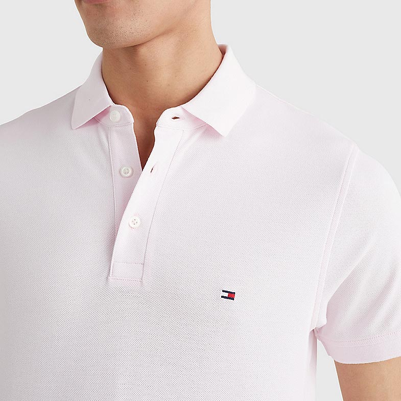Core 1985 Slim Polo - Blush Pink