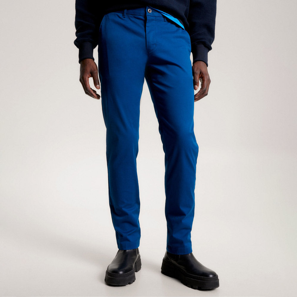 Tommy Hilfiger Denton Cotton Chino - Dark Blue