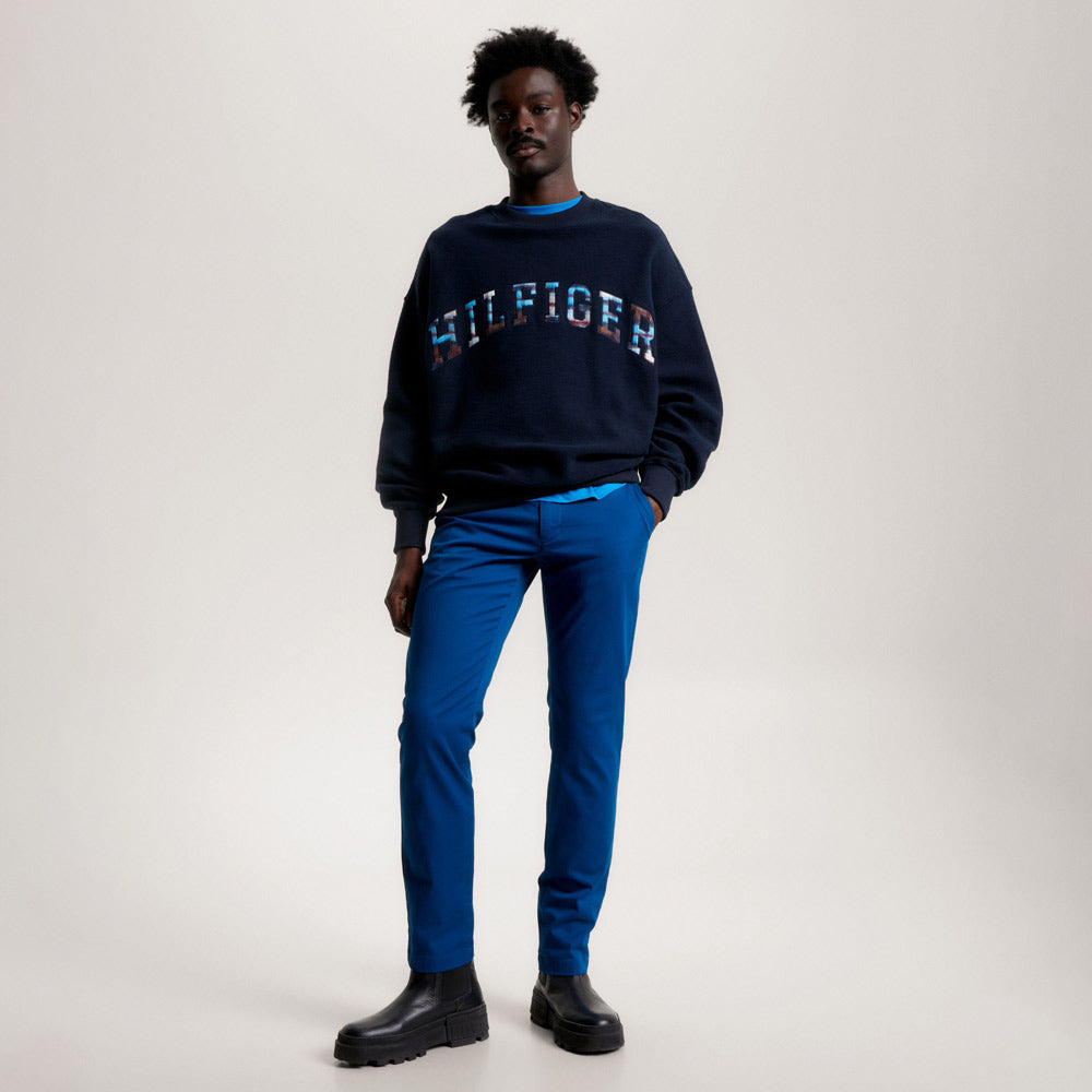 Denton Cotton Chino - Dark Blue