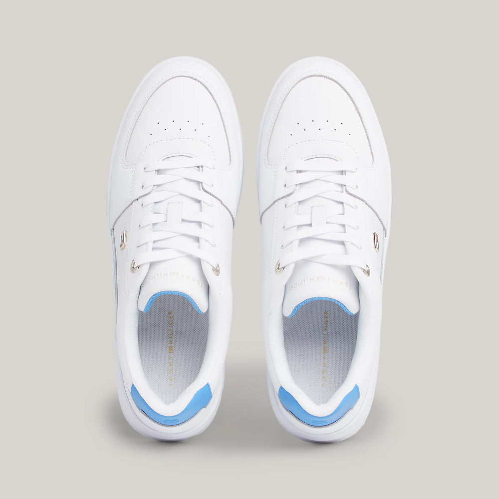 Flag Basket Sneaker - White