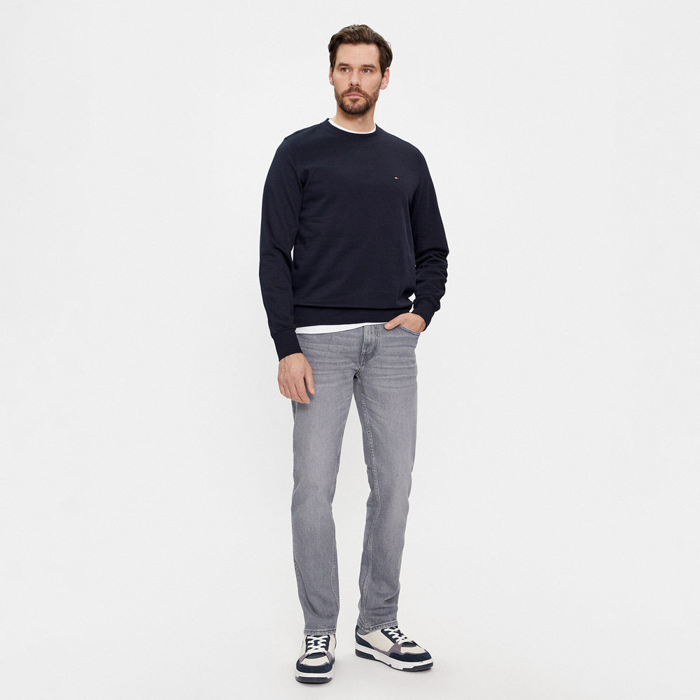 Flag Logo Sweatshirt - Navy