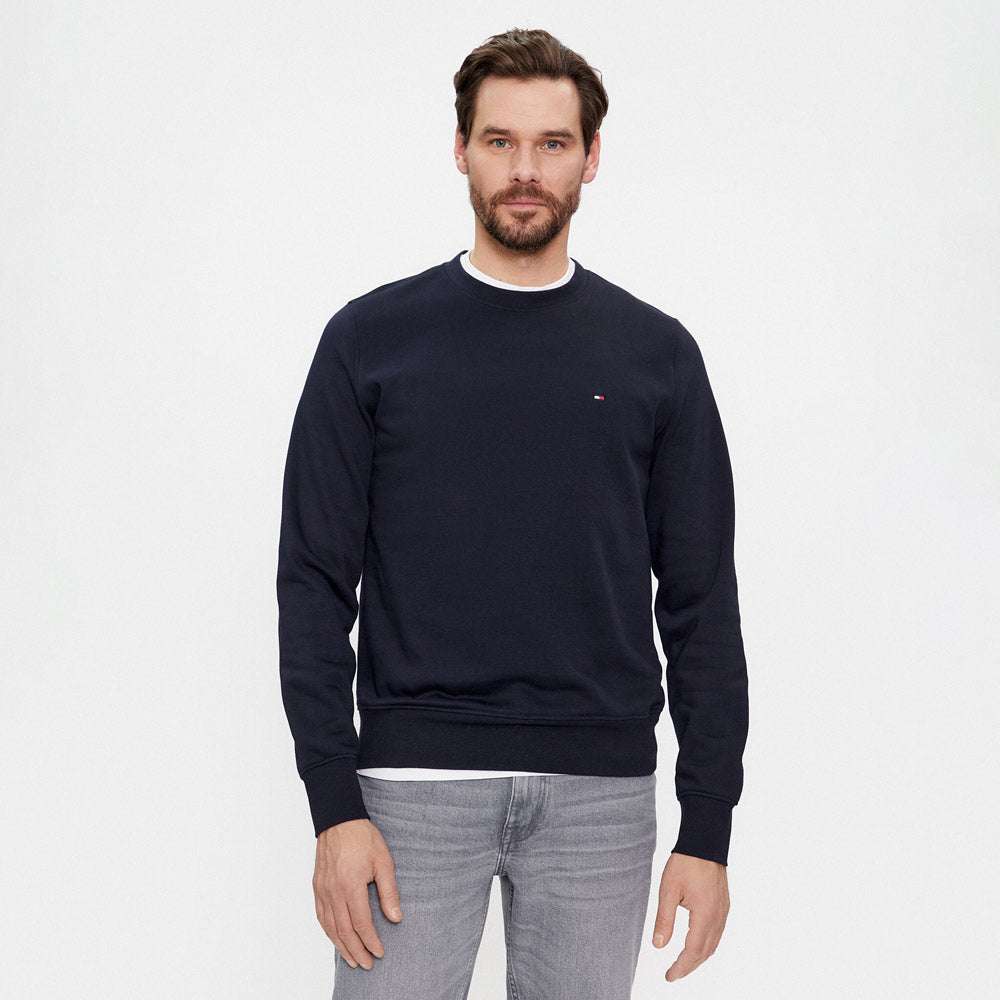 Flag Logo Sweatshirt - Navy