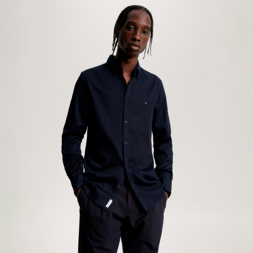 Dobby Shirt - navy