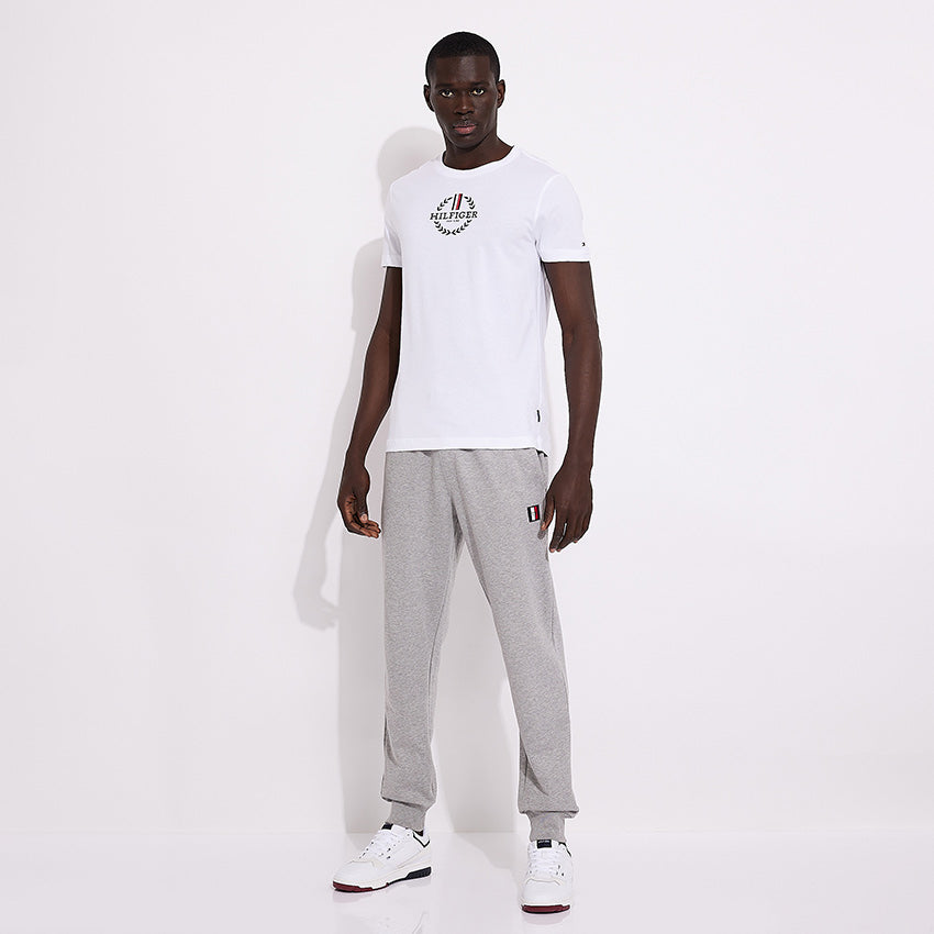 Global Stripe Wreath T-Shirt - White