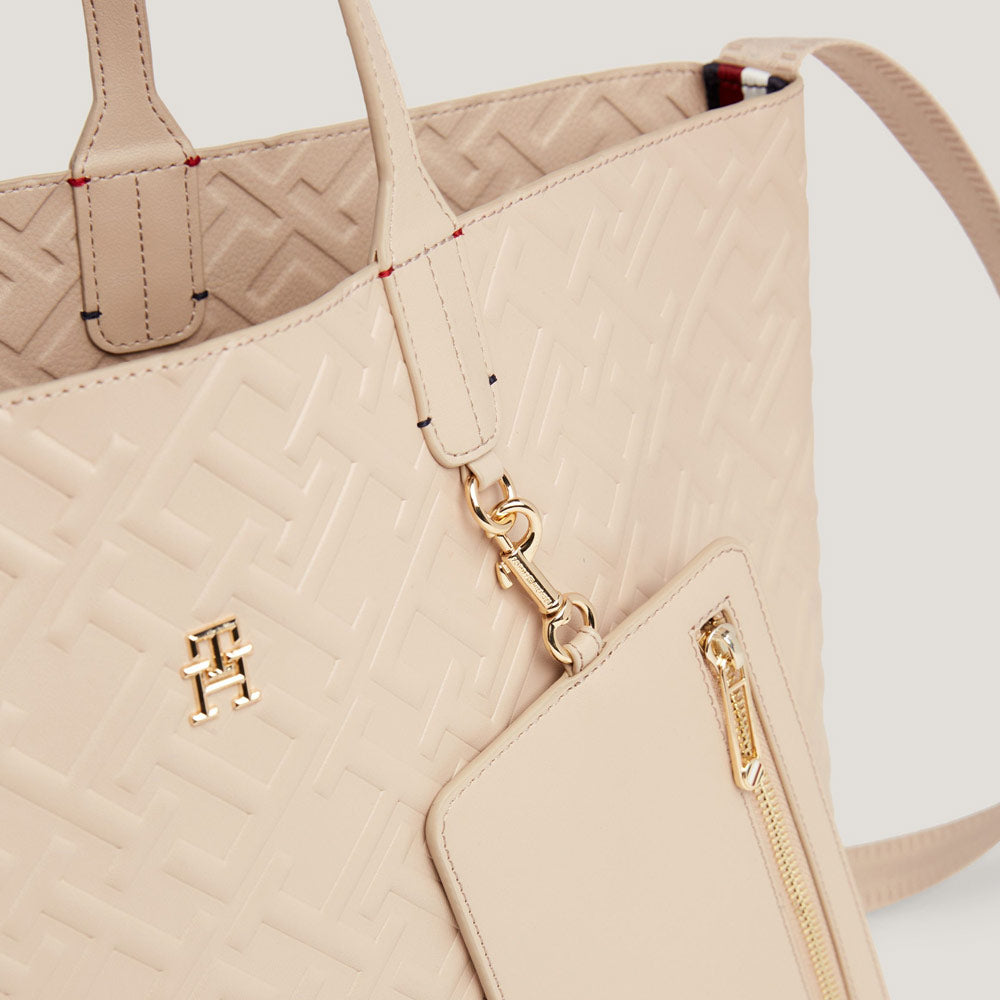 Iconic Tommy Tote Bag - Cream