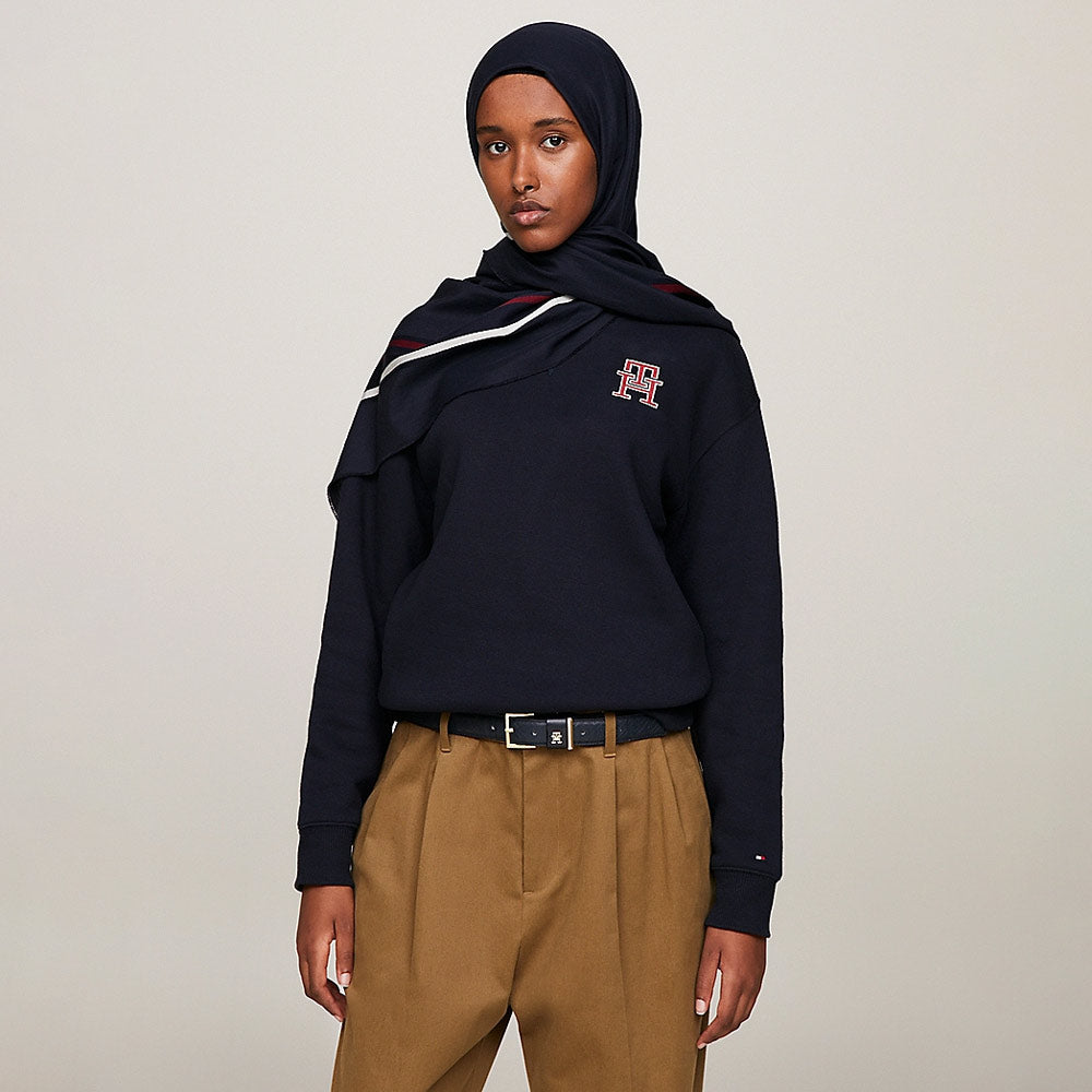 Tommy Hilfiger Monogram Sweatshirt - Navy