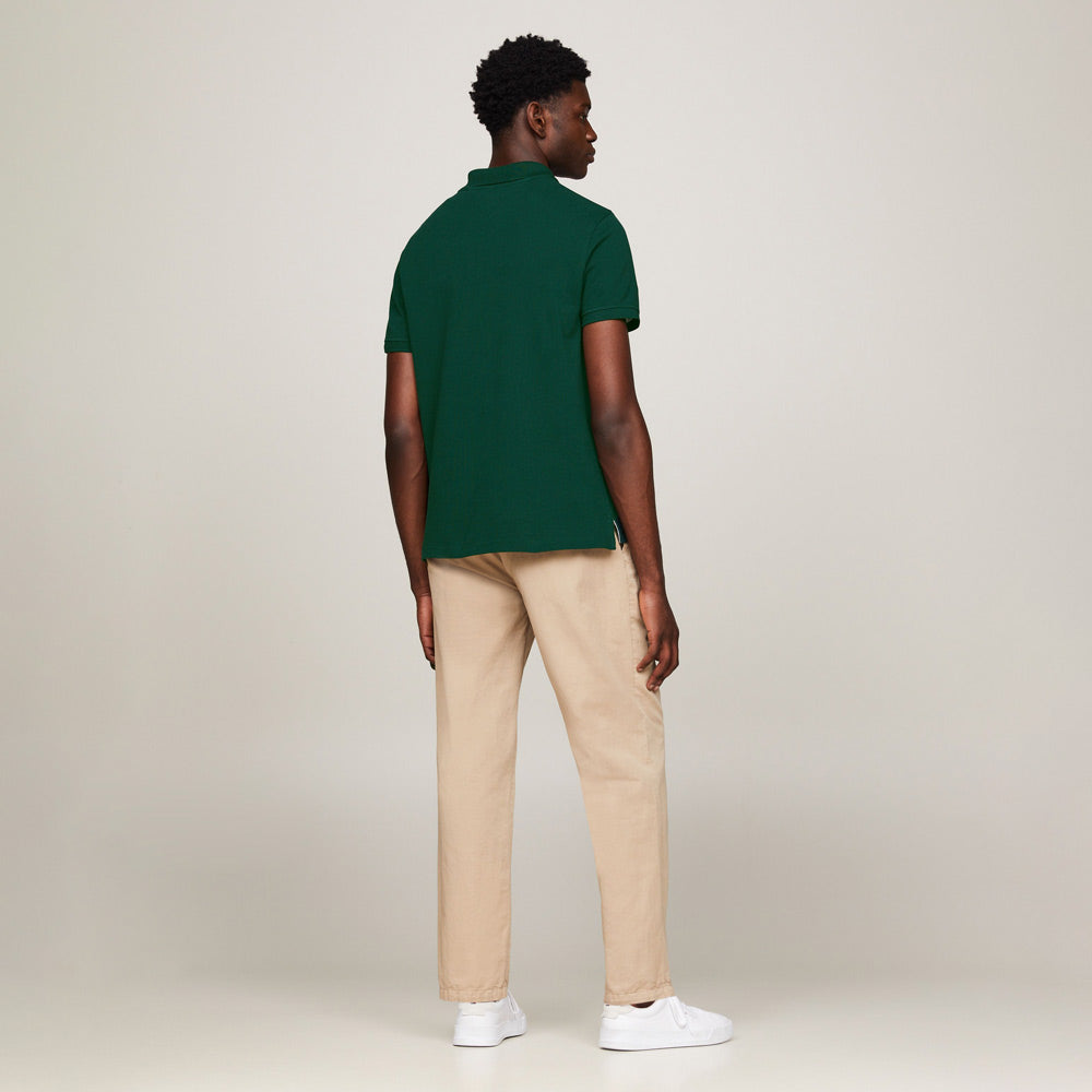 Monotype Placket Golfer - Dark Green