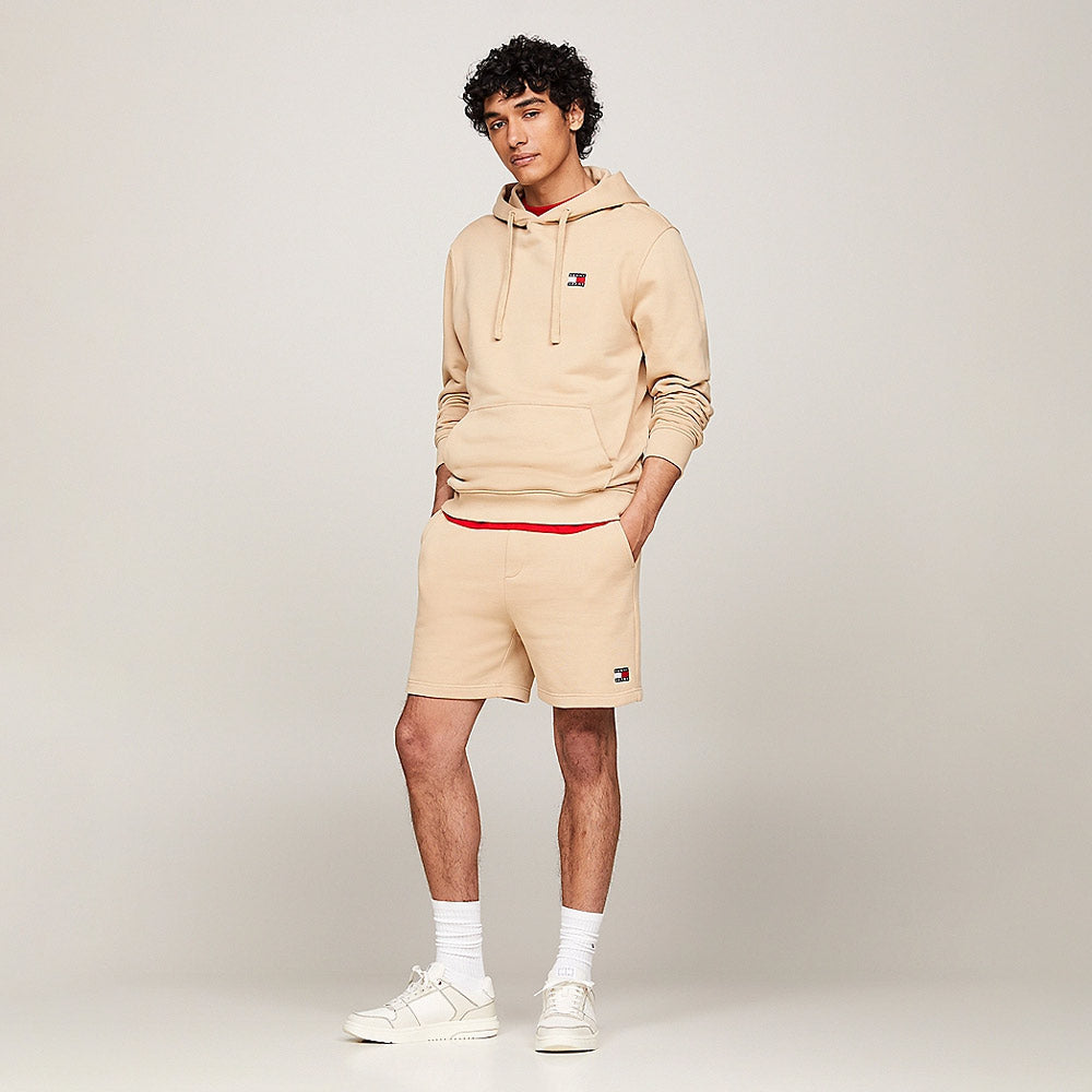 Badge Hoodie - Khaki