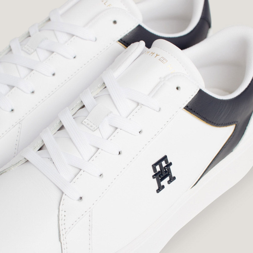 Platform Court Sneaker - White