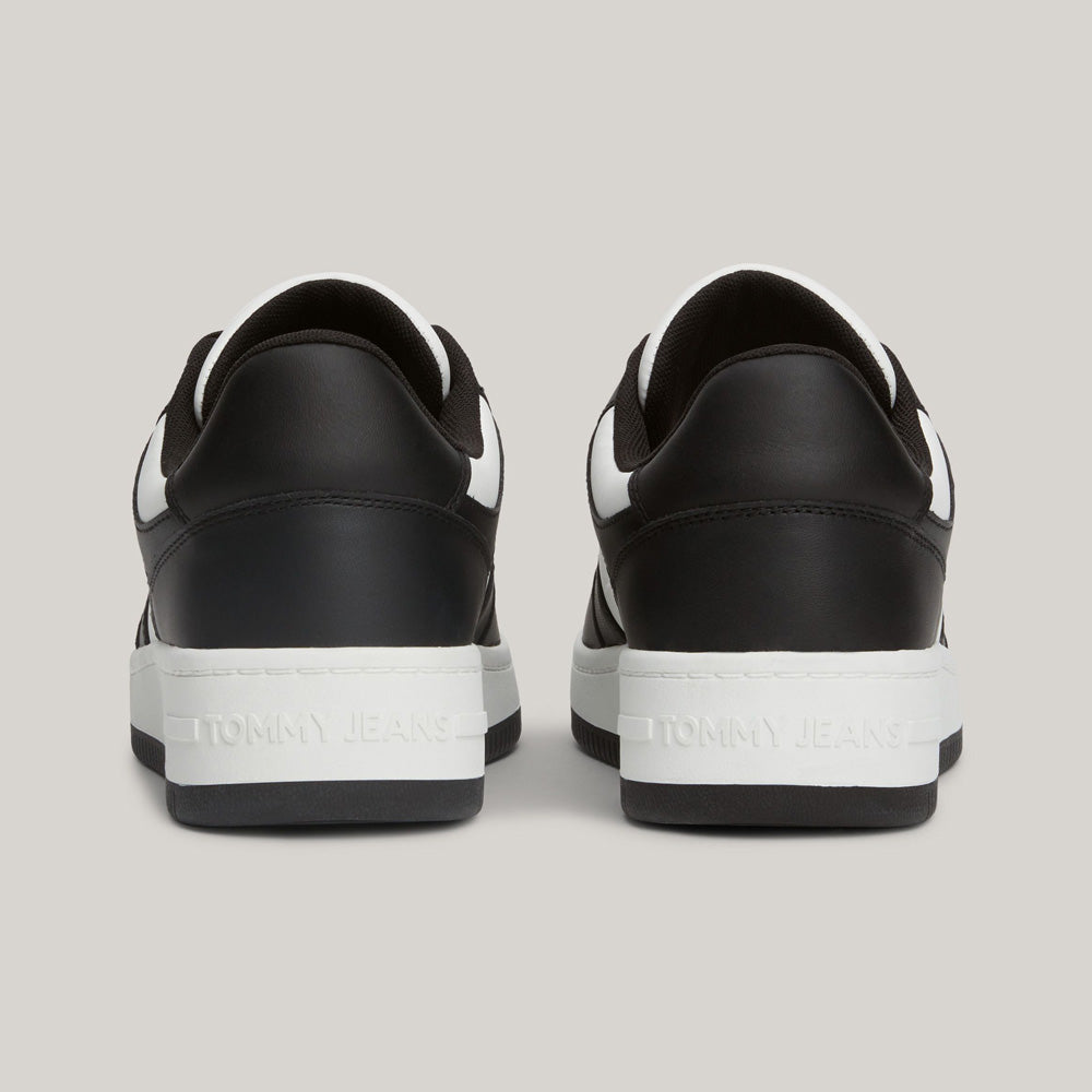 Basket Leather Sneaker - Black Multi