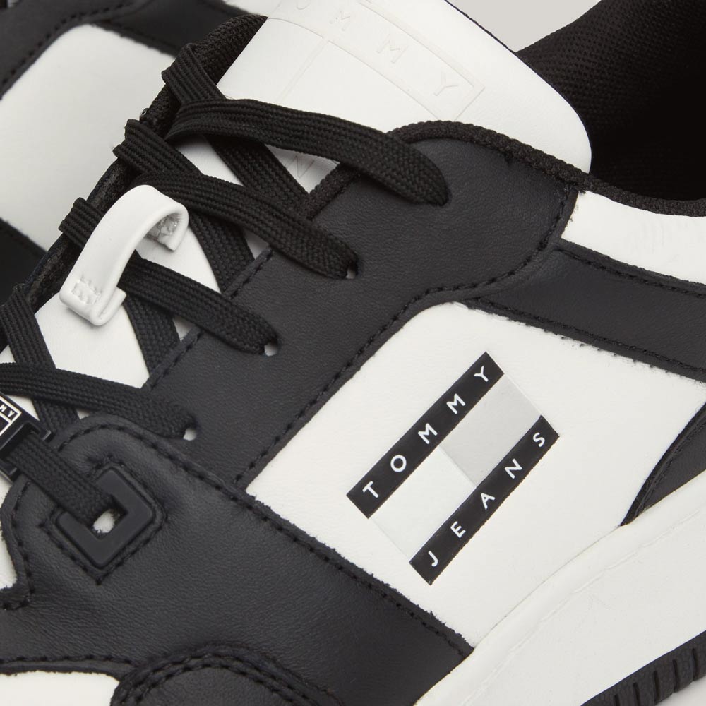 Basket Leather Sneaker - Black Multi