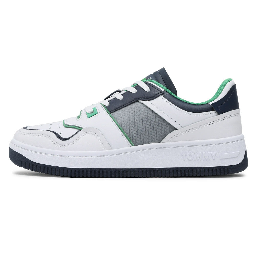 Basket Mesh - White Multi