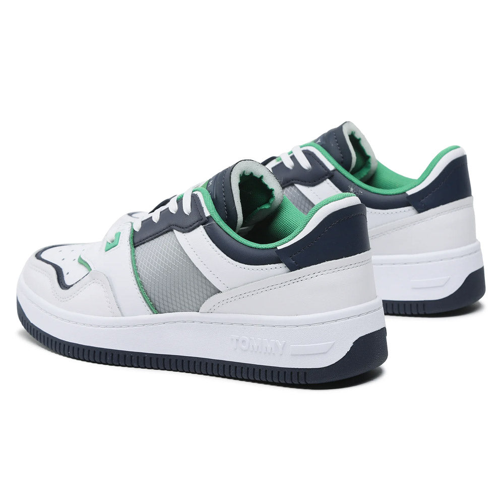 Basket Mesh - White Multi