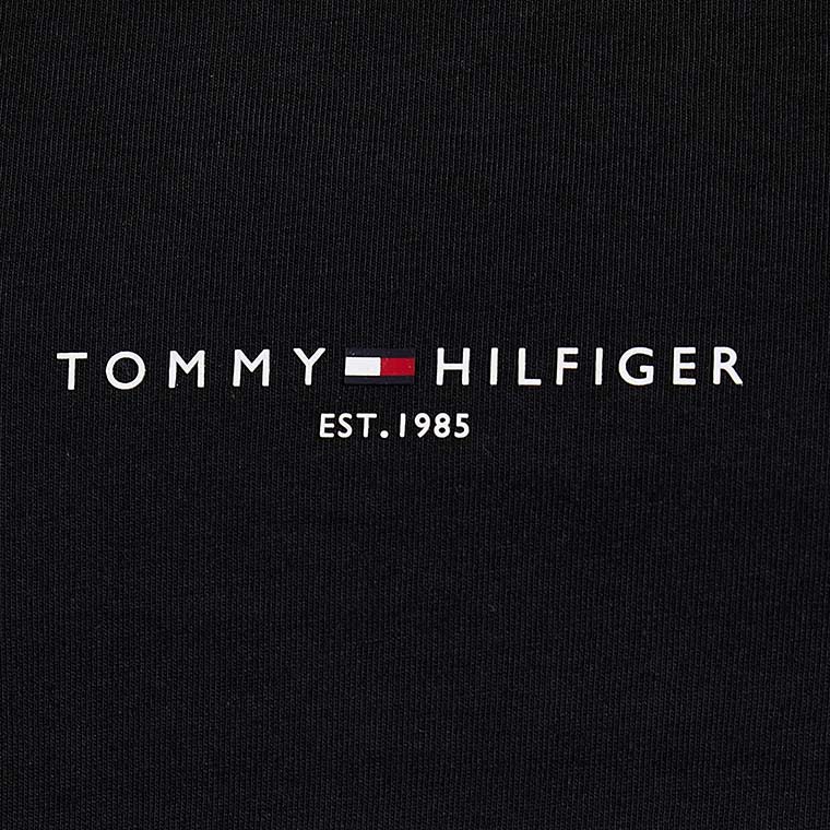 Logo Tipped T-Shirt - Black