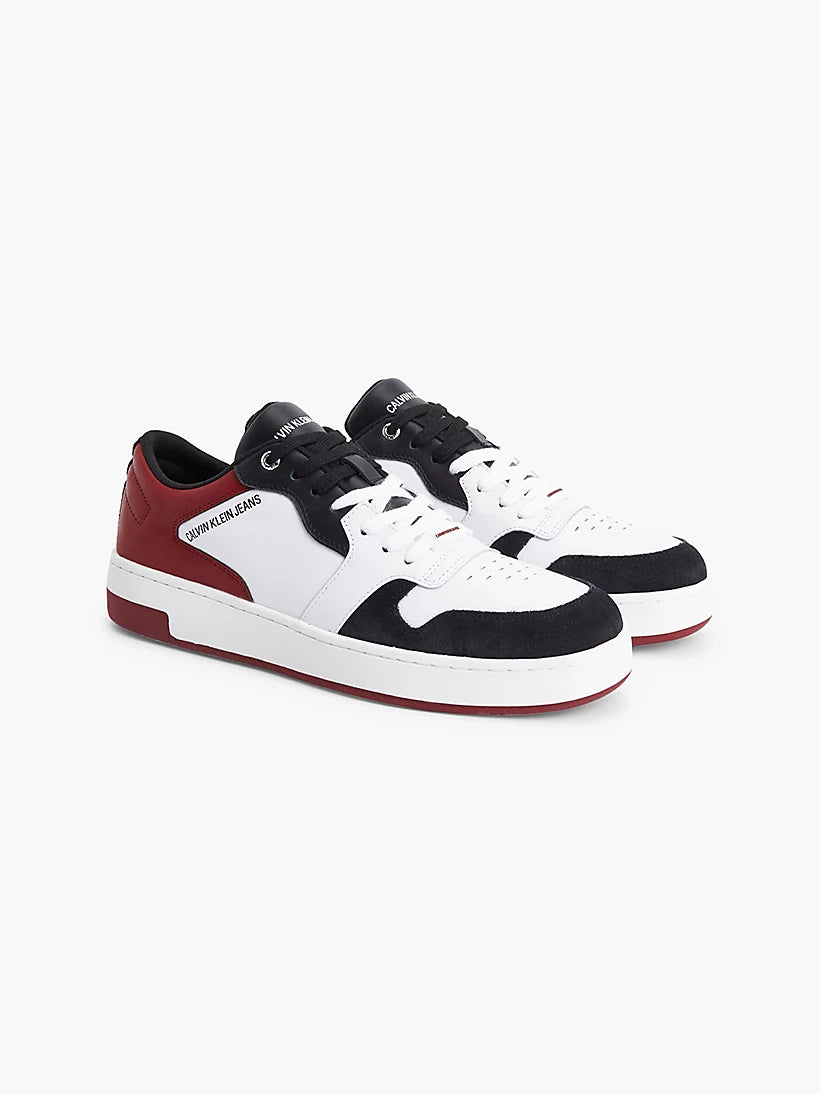 Men Basketball Sneaker - White Red