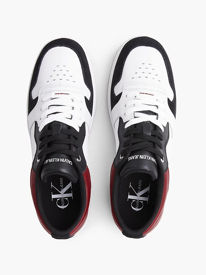 Men Basketball Sneaker - White Red