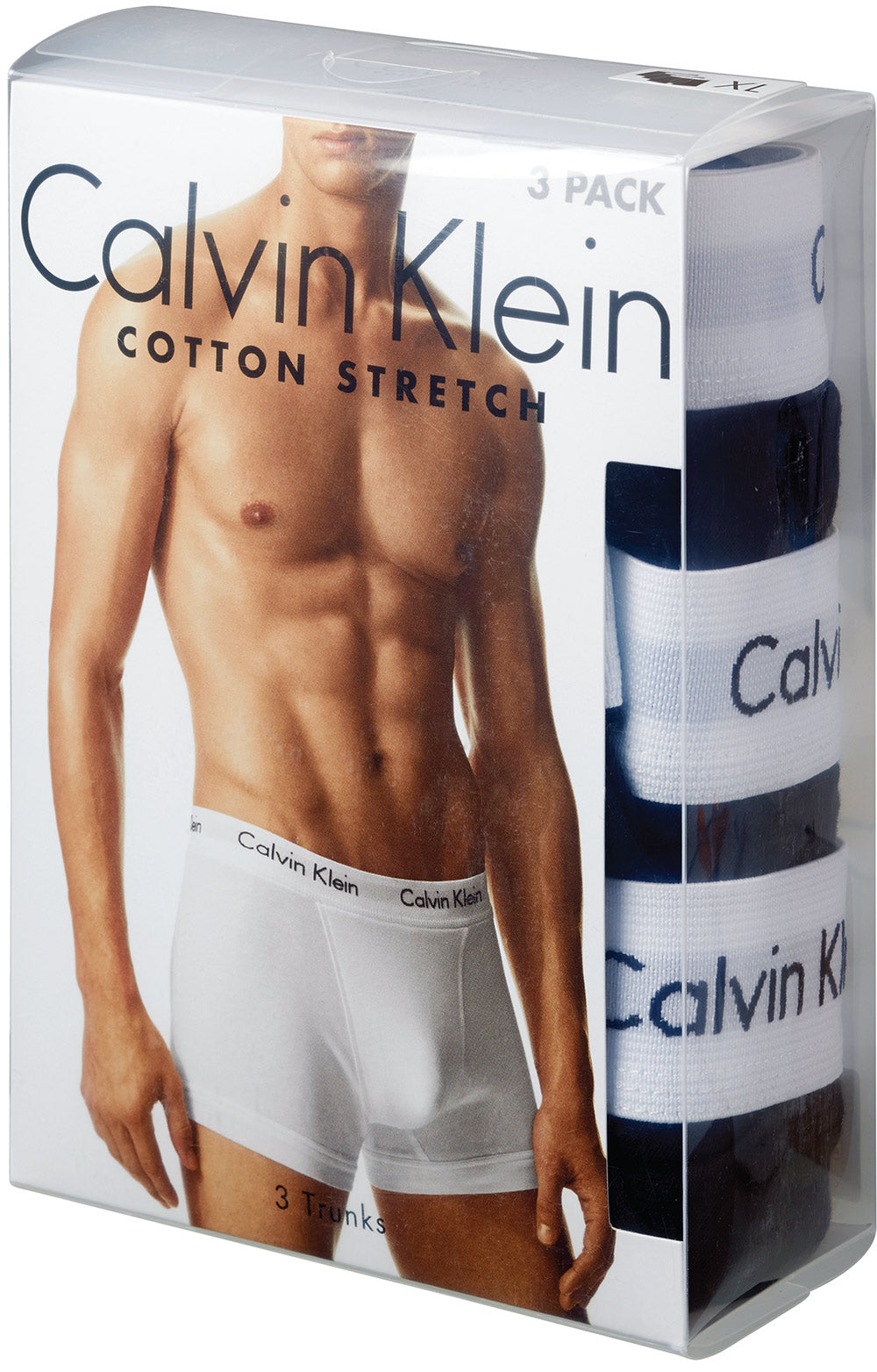 3 Pack Cotton Stretch Trunks