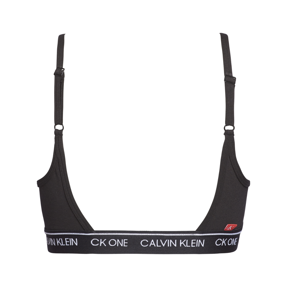 CK One String Bralette Black