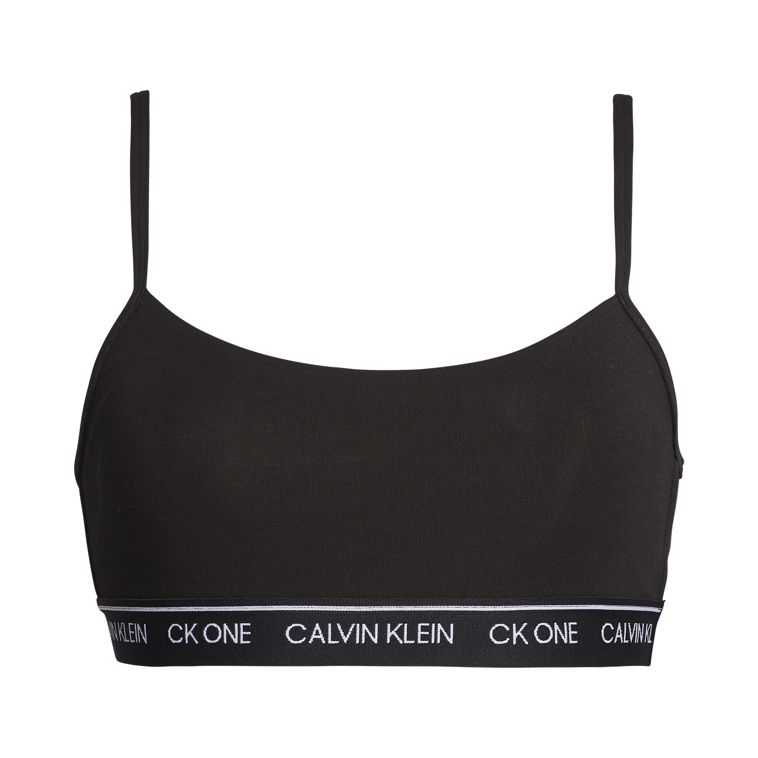 CK One String Bralette Black