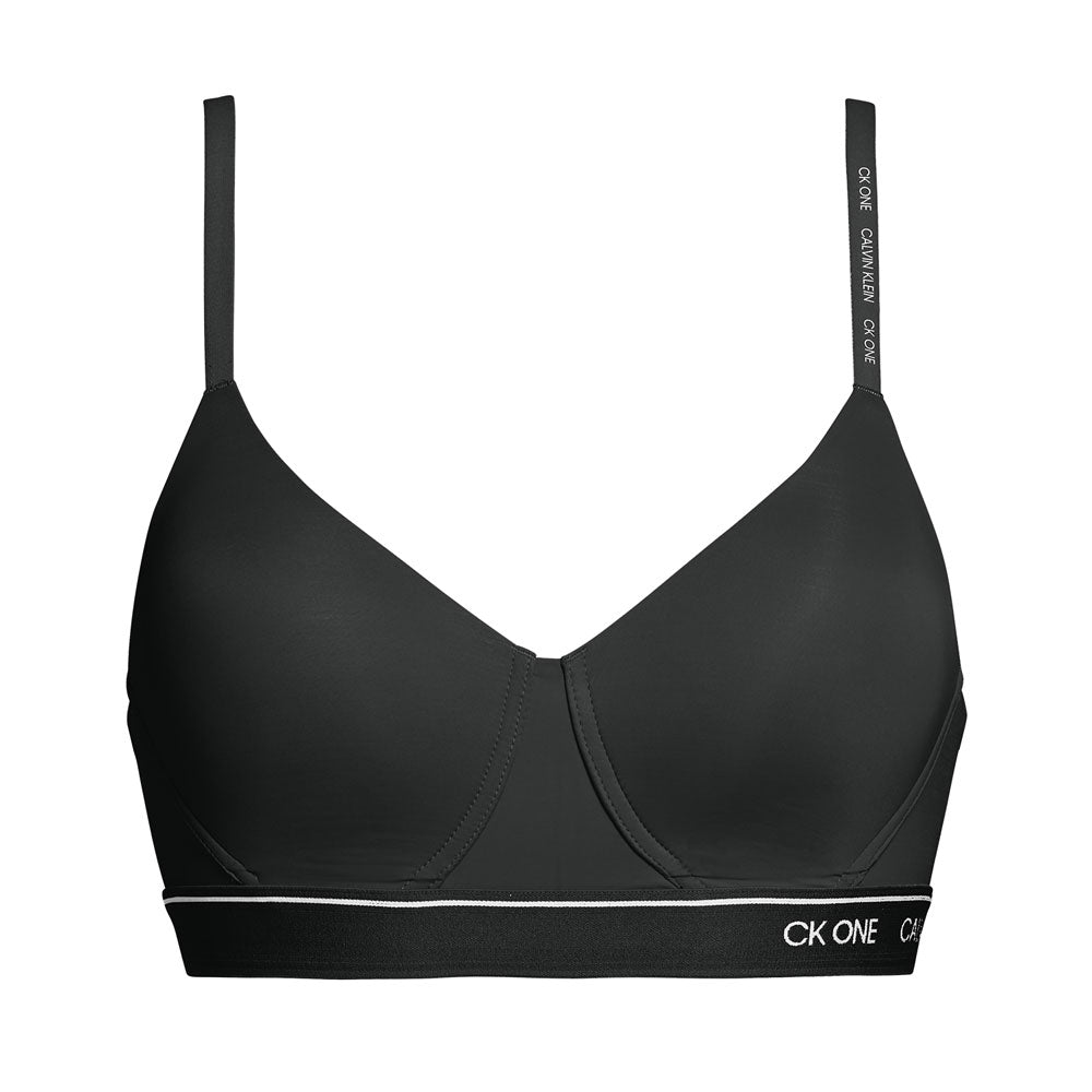 Lightly Lined Bralette Black