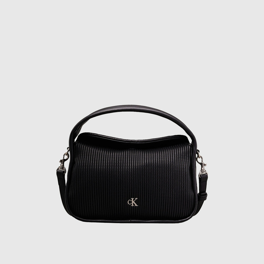 Calvin Klein Mini Flap Bag - Black |ThirdBaseUrban