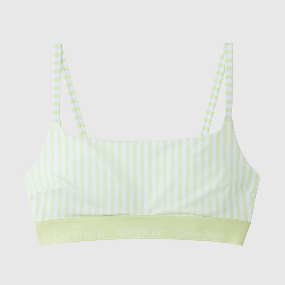 Bralette Bikini Top - Pale Yellow