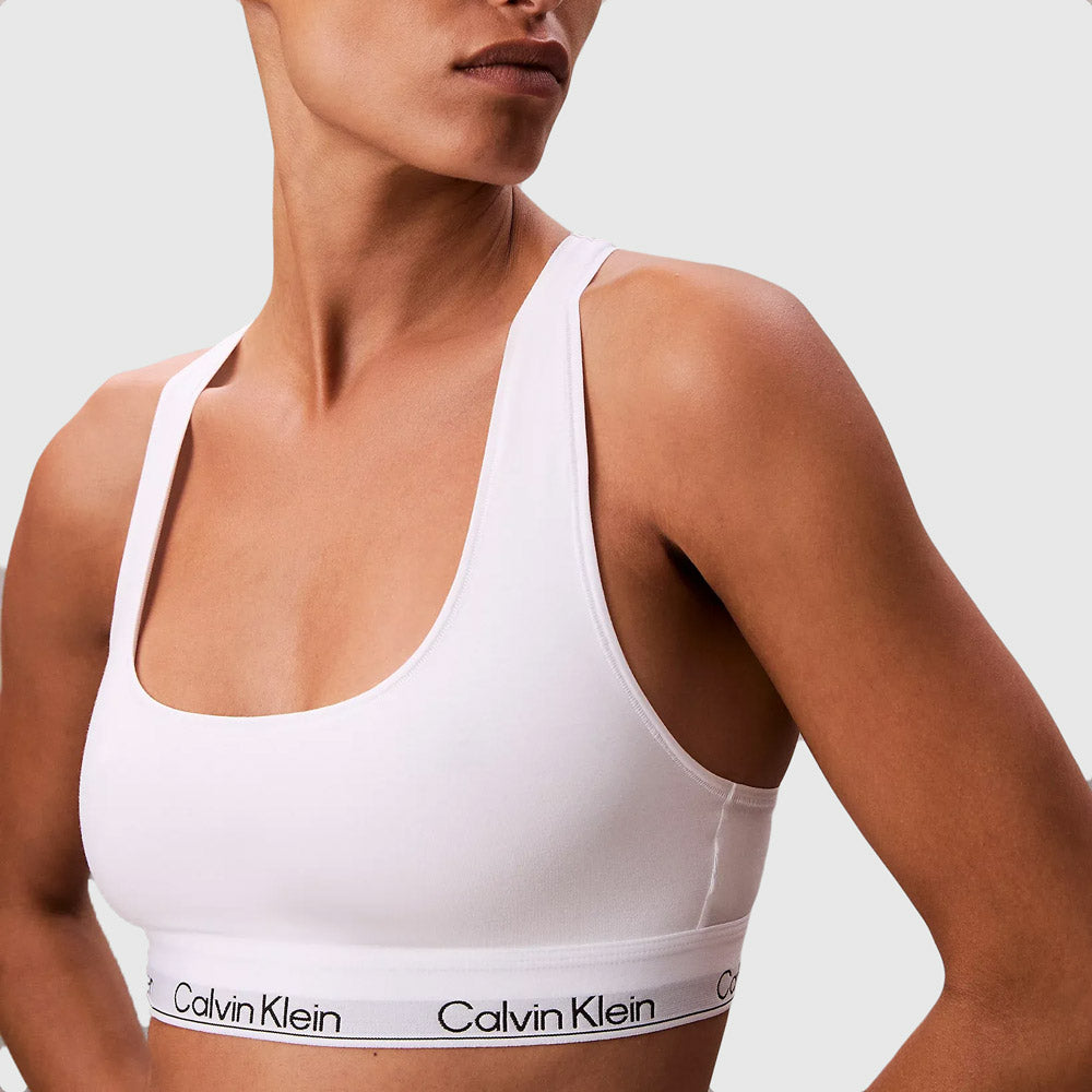 Unlined Bralette - White