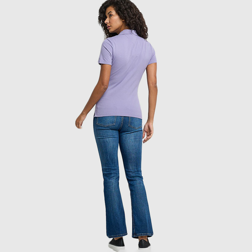 1985 Slim Pique Golfer - Lavender