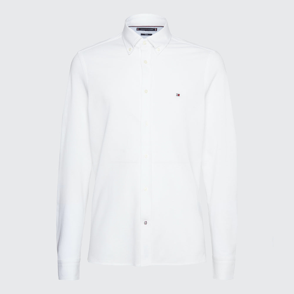 1985 Knitted Shirt - White