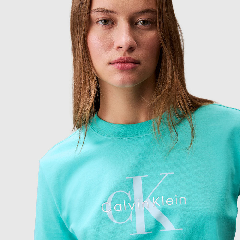 Hero  Classic Monologo T-Shirt - Turquoise