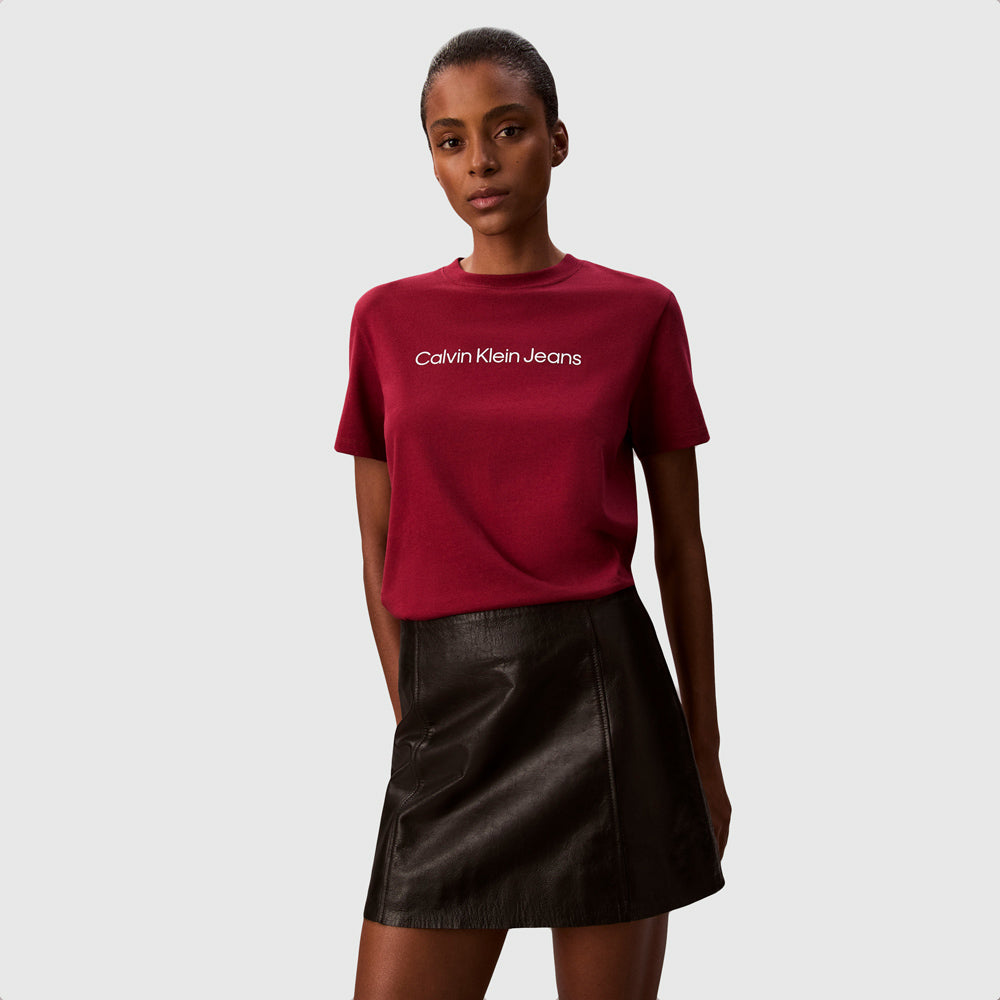 Calvin Klein Classic T-Shirt - Magenta |ThirdBaseUrban