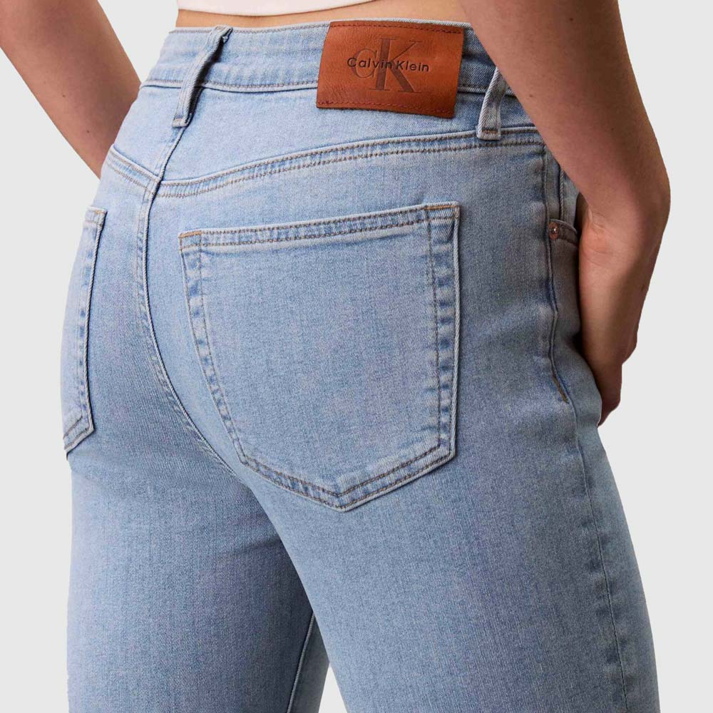 Mid Rise Skinny Jeans - Denim Light