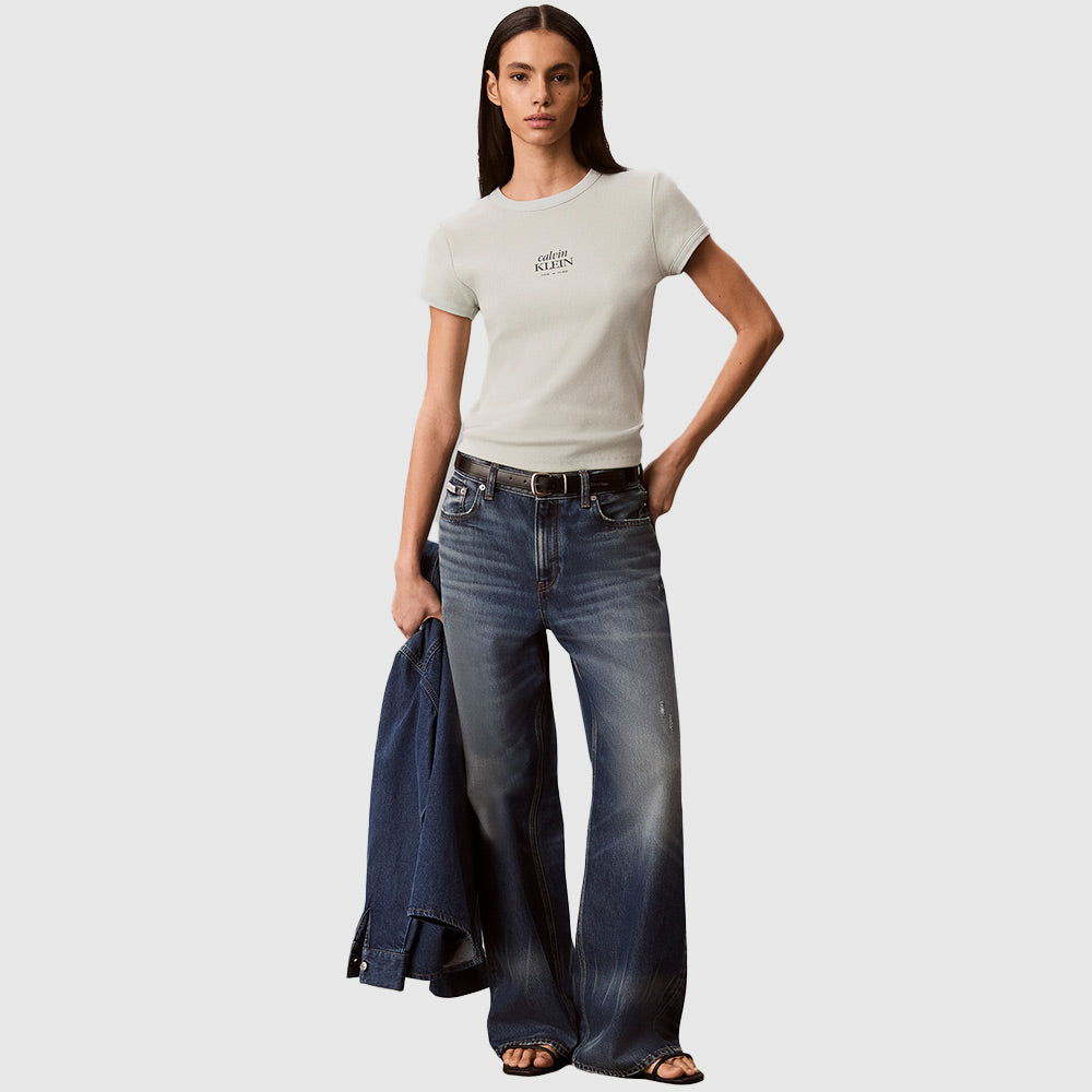 Rib Logo T-Shirt - Mint
