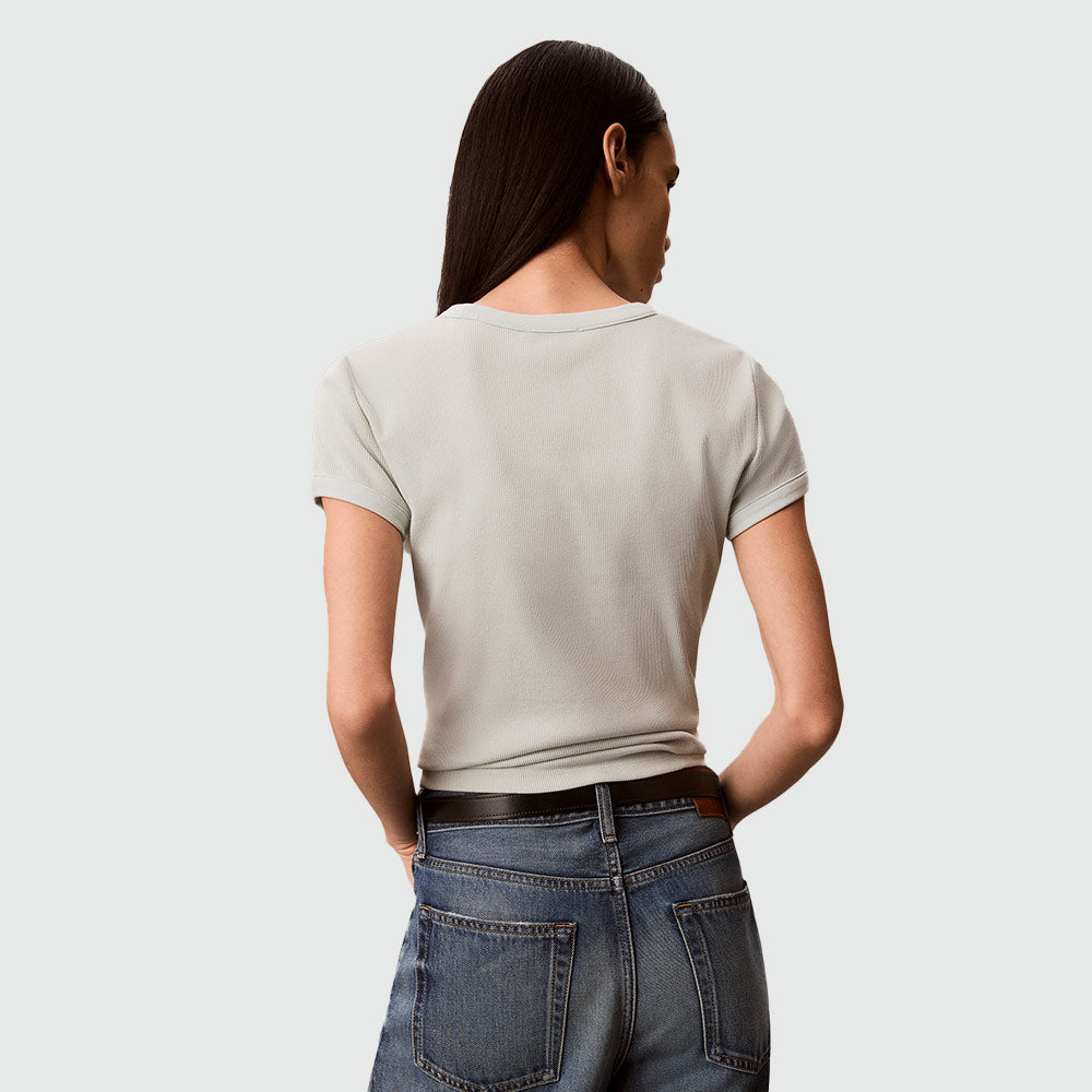 Rib Logo T-Shirt - Mint