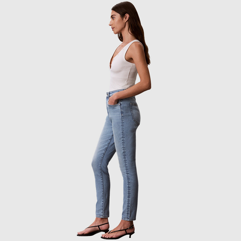 High Rise Skinny Jean - Denim Light
