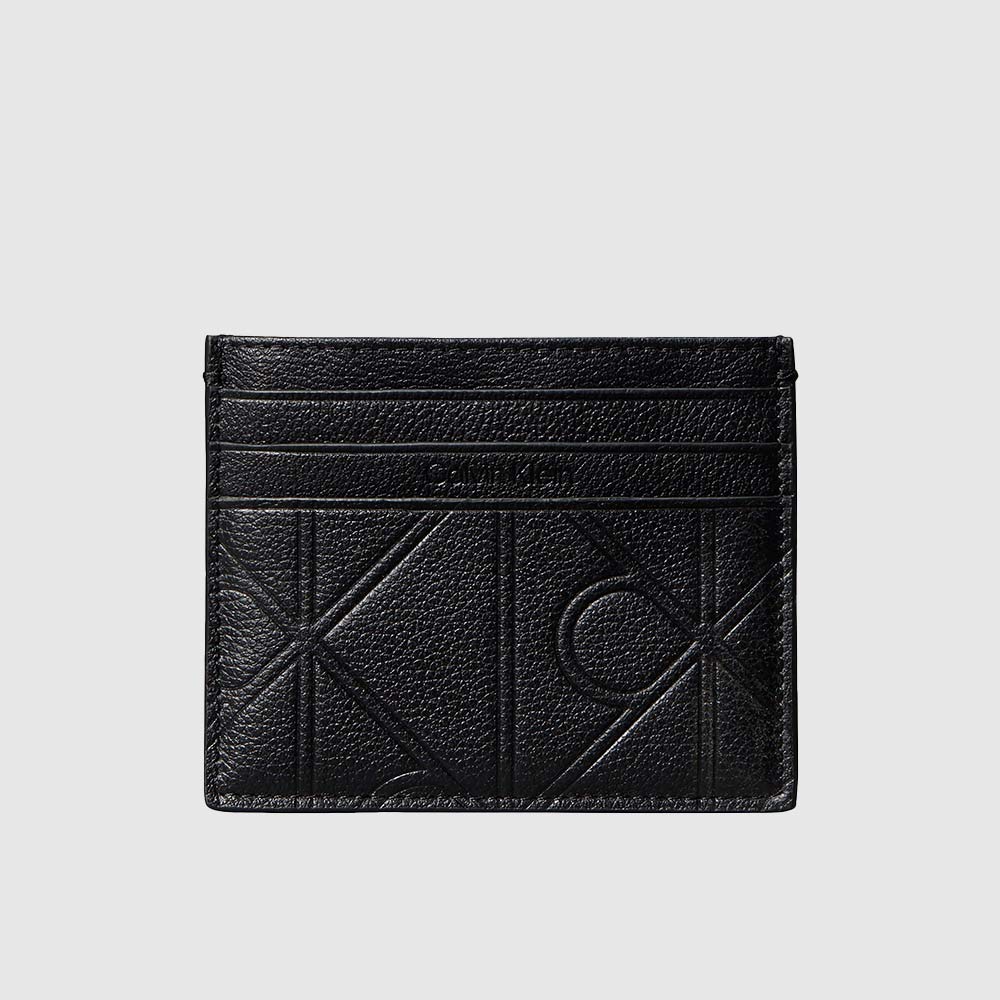Full-Grain Leather Cardholder -Black