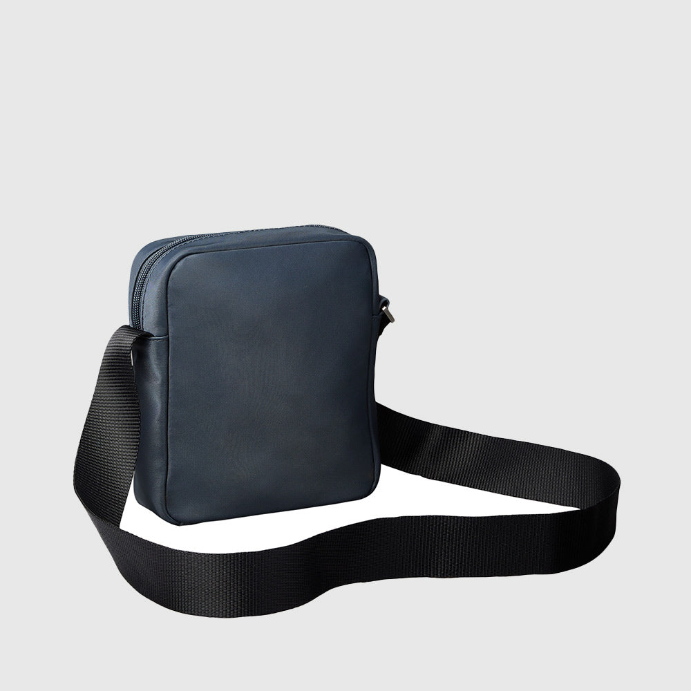 Nylon Reporter Bag - Blue